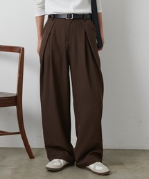 TR BOXタックパンツ