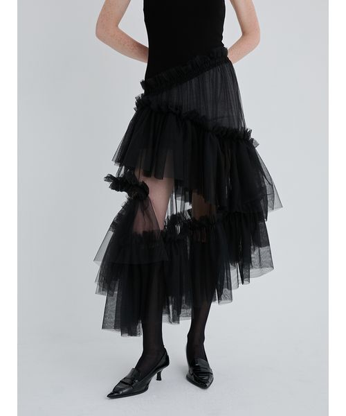 SORIN(ソリン )の「Tulle Docking Tank Dress/チュールドッキングタンクドレス(ワンピース・レディース・マルチ/ブラック/レッド・38)」の10枚目の写真