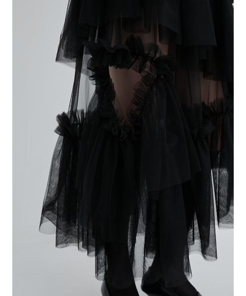 SORIN(ソリン )の「Tulle Docking Tank Dress/チュールドッキングタンクドレス(ワンピース・レディース・マルチ/ブラック/レッド・38)」の17枚目の写真