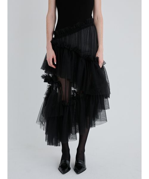 SORIN(ソリン )の「Tulle Docking Tank Dress/チュールドッキングタンクドレス(ワンピース・レディース・マルチ/ブラック/レッド・38)」の18枚目の写真