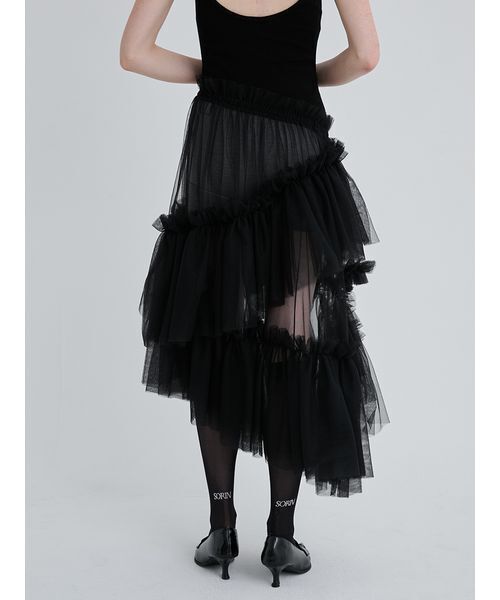 SORIN(ソリン )の「Tulle Docking Tank Dress/チュールドッキングタンクドレス(ワンピース・レディース・マルチ/ブラック/レッド・38)」の21枚目の写真