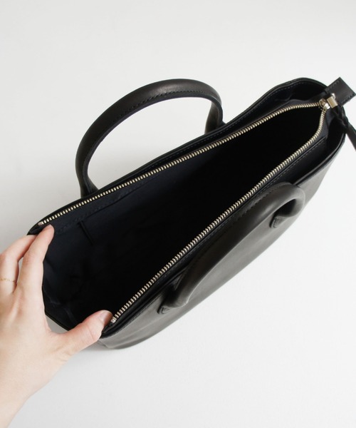 TIDEWAY（タイドウェイ）の「Niks WIDE TOTE（トートバッグ・メンズ・ブラウン/グリーン/ブラック/チャコールグレー・FREE）」の8枚目の写真