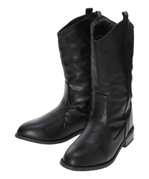 ehka sopo（エヘカソポ）の「ウエスタンブーツ（ブーツ・レディース・ブラック/ブラウン/キャメル・M/L）」の7枚目の写真