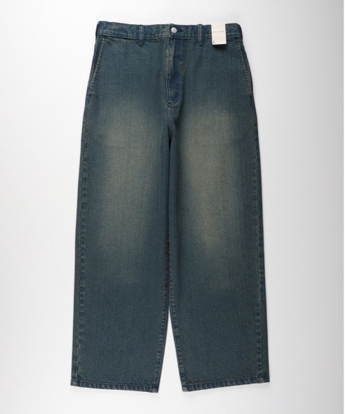 BACK NUMBER(バックナンバー)の「【BACK NUMBER】ウエストイージーバギージーンズ (トレンド/イージーウエスト/デイリー/カジュアル)(その他パンツ・メンズ・ダークインディゴブルー/その他1/ブラック・L/XL/M)」の10枚目の写真