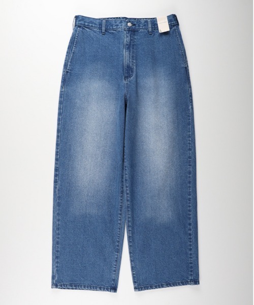 BACK NUMBER(バックナンバー)の「【BACK NUMBER】ウエストイージーバギージーンズ (トレンド/イージーウエスト/デイリー/カジュアル)(その他パンツ・メンズ・ダークインディゴブルー/その他1/ブラック・L/XL/M)」の11枚目の写真