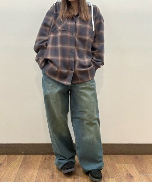 BACK NUMBER(バックナンバー)の「【BACK NUMBER】ウエストイージーバギージーンズ (トレンド/イージーウエスト/デイリー/カジュアル)(その他パンツ・メンズ・ダークインディゴブルー/その他1/ブラック・L/XL/M)」の14枚目の写真