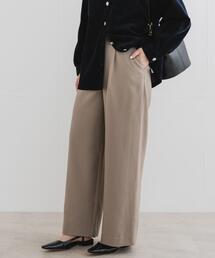 F by ROSSO | 『UR TECH SMOOTHLUXE』F by ROSSO　タックワイドパンツ(その他パンツ)