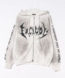 ８(eight) | グランジ加工ZIPプルパーカー(パーカー)