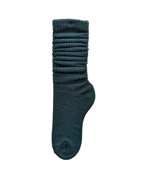 box408（ボックスヨンマルハチ）の「ルーズソックス 40cm丈 無地カラー（ソックス/靴下・レディース・ブラック/グレー/チャコールグレー/ホワイト/ブラウン/グリーン/ワインレッド/ベージュ/ネイビー/イエロー・23-25cm）」の7枚目の写真