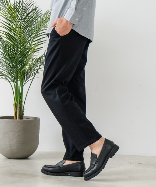 Blue Standard （ブルースタンダード）の「【BLUE STANDARD/ブルースタンダード】ストレッチニット ツイルイージーパンツ ウールタッチ（その他パンツ・メンズ・チャコールグレー/ブラック・MEDIUM/LARGE/X-LARGE）」の8枚目の写真