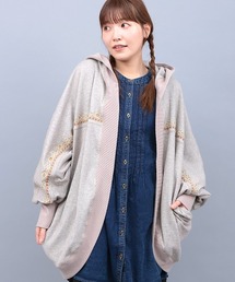 チチカカ | 起毛サカリバフードカーディガン(カーディガン/ボレロ)