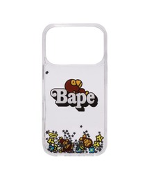 A BATHING APE(アベイシングエイプ)のBABY MILO GLITTER IPHONE 17 PRO CASE(スマホケース/カバー)