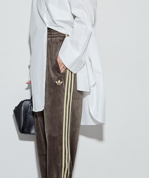 adidas Originals（アディダスオリジナルス）の「【adidas originals/アディダス オリジナルス】FB TP VELOUR（その他パンツ・レディース・ブラウン・SMALL/X-SMALL）」の6枚目の写真