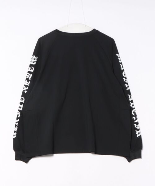 MATIN AVENIR（マタンアヴニール）の「MATIN AVENIR/マタンアヴニール ロンT UVケアラッシュガード MAW250010（Tシャツ/カットソー・メンズ・ホワイト/ブラック・XL/L/M）」の4枚目の写真