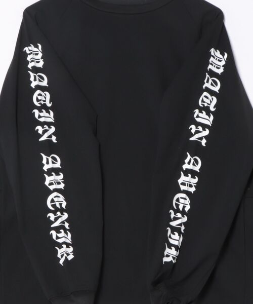 MATIN AVENIR（マタンアヴニール）の「MATIN AVENIR/マタンアヴニール ロンT UVケアラッシュガード MAW250010（Tシャツ/カットソー・メンズ・ホワイト/ブラック・XL/L/M）」の3枚目の写真