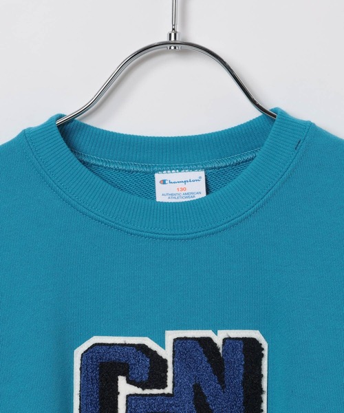 Champion(チャンピオン)】サガラ刺繍スウェット(KIDS)（スウェット