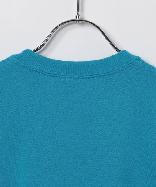 Champion(チャンピオン)の「【Champion(チャンピオン)】サガラ刺繍スウェット(KIDS)(スウェット・キッズ・グレー/ターコイズブルー/チャコール・120cm/130cm/140cm/150cm/160cm)」の9枚目の写真