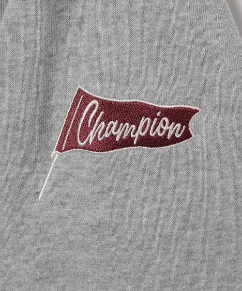 Champion(チャンピオン)の「【Champion(チャンピオン)】サガラ刺繍スウェット(KIDS)(スウェット・キッズ・グレー/ターコイズブルー/チャコール・120cm/130cm/140cm/150cm/160cm)」の11枚目の写真