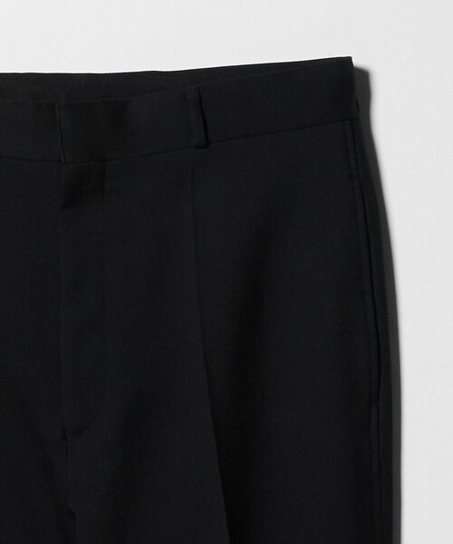 H BEAUTY&YOUTH UNITED ARROWS(エイチビューティーアンドユースユナイテッドアローズ)の「<H>クリアウール ダブルクロス ノープリーツパンツ(スラックス・メンズ・ブラック・M/L/S)」の6枚目の写真