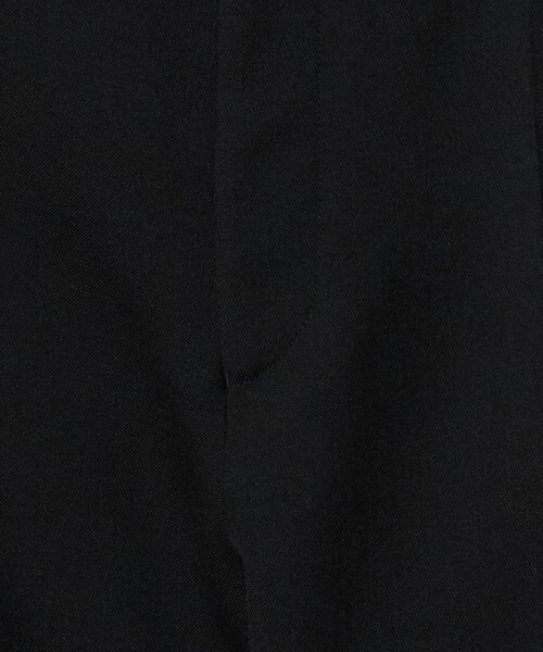 セール】＜H＞クリアウール ダブルクロス ノープリーツパンツ