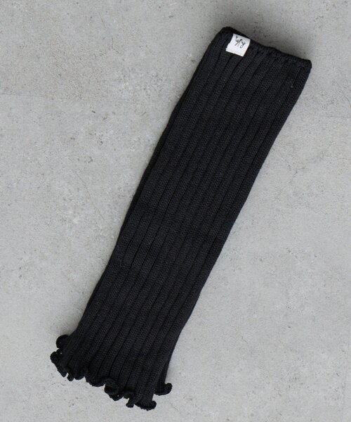 CIAOPANIC TYPY（チャオパニックティピー）の「【KIDS】リブレッグウォーマー（レッグウォーマー・キッズ・ブラック/オフホワイト・ONE SIZE）」の15枚目の写真