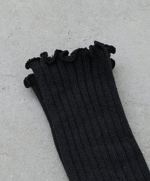 CIAOPANIC TYPY（チャオパニックティピー）の「【KIDS】リブレッグウォーマー（レッグウォーマー・キッズ・ブラック/オフホワイト・ONE SIZE）」の17枚目の写真