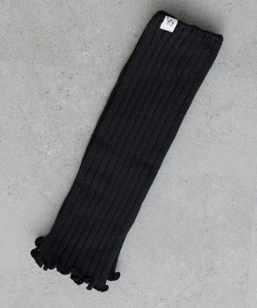 CIAOPANIC TYPY（チャオパニックティピー）の「【KIDS】リブレッグウォーマー（レッグウォーマー・キッズ・ブラック/オフホワイト・ONE SIZE）」の18枚目の写真