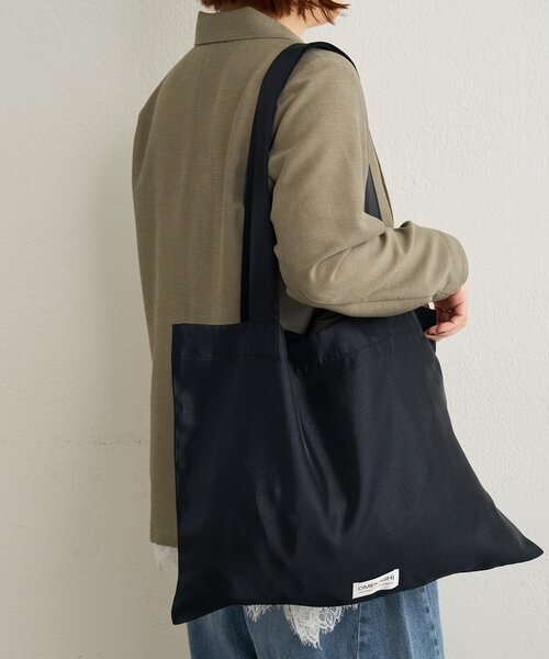 Omekashi（オメカシ）の「チェックトートBAG（トートバッグ・レディース・ベージュ/パープル/グリーン/ブラック/オフホワイト/ピンク・ONE SIZE）」の10枚目の写真