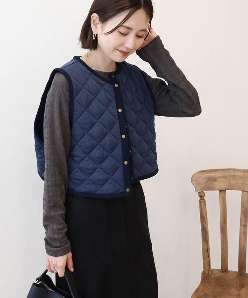 キルティングベスト（ベスト）｜AMERICAN HOLIC（アメリカン