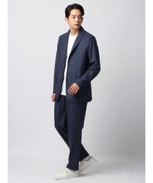 SUIT SQUARE（スーツスクエア）の「WEB限定【3点セット】PERFORMANCE SUIT ジャケット＆パンツ＆ロンTセットアップ ウォッシャブル 裾上げ済み（セットアップ）」