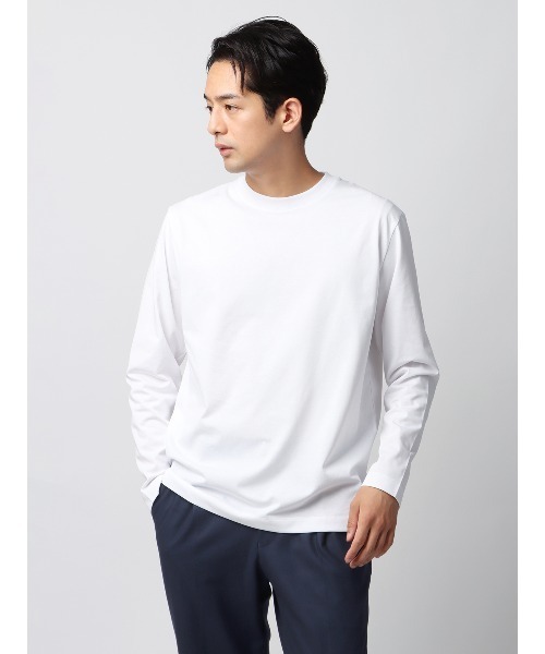 SUIT SQUARE（スーツスクエア）の「WEB限定【3点セット】PERFORMANCE SUIT ジャケット＆パンツ＆ロンTセットアップ ウォッシャブル 裾上げ済み（セットアップ・メンズ・ネイビー/ブラック・S/3L/LL/L/M）」の18枚目の写真