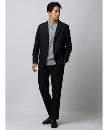 SUIT SQUARE（スーツスクエア）の「WEB限定【3点セット】PERFORMANCE SUIT ジャケット＆パンツ＆ロンTセットアップ ウォッシャブル 裾上げ済み（セットアップ）」