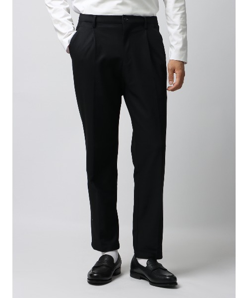 SUIT SQUARE（スーツスクエア）の「WEB限定【3点セット】PERFORMANCE SUIT ジャケット＆パンツ＆ロンTセットアップ ウォッシャブル 裾上げ済み（セットアップ・メンズ・ネイビー/ブラック・S/3L/LL/L/M）」の4枚目の写真