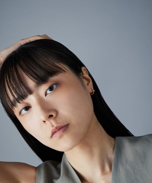 Jouete（ジュエッテ）の「[スナップピアス] ノット（ピアス（両耳用）・レディース・イエローゴールド/プラチナム・FREE）」の10枚目の写真