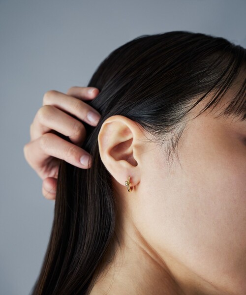 スナップピアス] ノット（ピアス（両耳用））｜Jouete（ジュエッテ）の