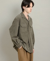 メンズのシャツ/ブラウス（グリーン・カーキ/緑色系・オープン