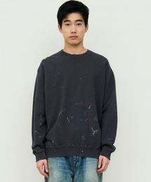 ATELLIER WELLS BY JOHNBULL（アトリエウェルズバイジョンブル）の「【ATELLIER WELLS BY JOHNBULL】ペイントスウェットプルオーバー（スウェット）」