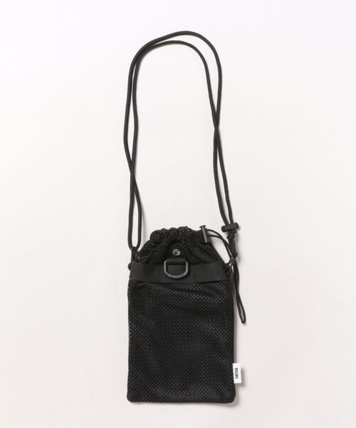 UNFRM OUTDOOR STANDARD（ユニフォームアウトドアスタンダード）の「【UNFRM OUTDOOR STANDARD:ユニフォームアウトドアスタンダード】MILITARY MESH POUCH/メッシュミニバッグ（ショルダーバッグ・メンズ・オレンジ/ブラック・FREE）」の3枚目の写真