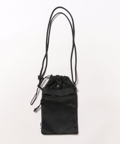 UNFRM OUTDOOR STANDARD（ユニフォームアウトドアスタンダード）の「【UNFRM OUTDOOR STANDARD:ユニフォームアウトドアスタンダード】MILITARY MESH POUCH/メッシュミニバッグ（ショルダーバッグ・メンズ・オレンジ/ブラック・FREE）」の8枚目の写真