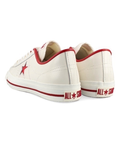 CONVERSE(コンバース)の「CONVERSE ONE STAR J -MADE IN JAPAN- / コンバース ワンスター J -日本製- / 32346512(スニーカー・メンズ・ホワイト・23cm/23.5cm/24cm/24.5cm/25cm/25.5cm/26cm/27cm/27.5cm/28cm/26.5cm/29cm)」の3枚目の写真