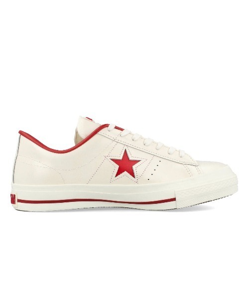 CONVERSE(コンバース)の「CONVERSE ONE STAR J -MADE IN JAPAN- / コンバース ワンスター J -日本製- / 32346512(スニーカー・メンズ・ホワイト・23cm/23.5cm/24cm/24.5cm/25cm/25.5cm/26cm/27cm/27.5cm/28cm/26.5cm/29cm)」の5枚目の写真