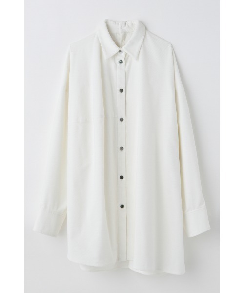 16Wコーディロイ unbalanceシャツ（シャツ/ブラウス）｜nagonstans