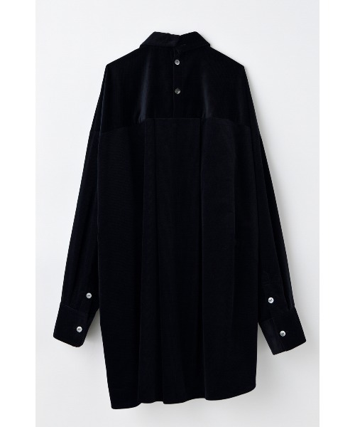 16Wコーディロイ unbalanceシャツ（シャツ/ブラウス）｜nagonstans