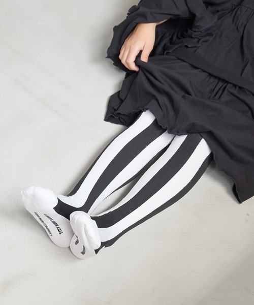 LOWRYS FARM（ローリーズファーム）の「アソートガラタイツ　 595323（タイツ/ストッキング・キッズ・ストライプ/ドット・MEDIUM/LARGE）」の2枚目の写真