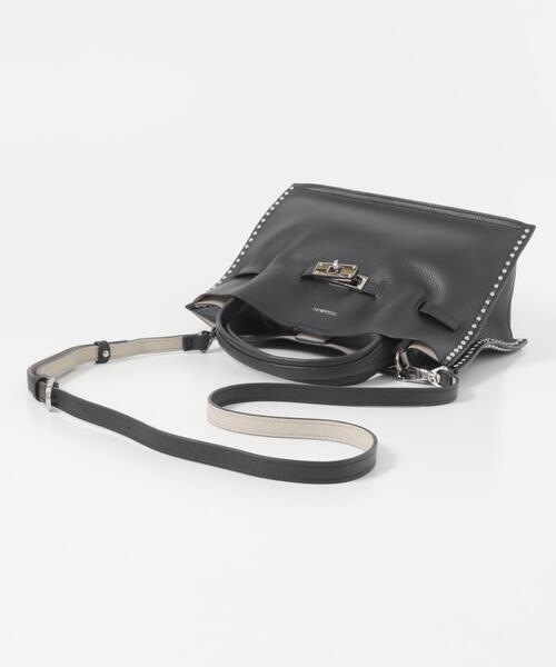 URBAN RESEARCH ROSSO WOMEN（アーバンリサーチ　ロッソ）の「VIOLA d’ORO　TREROスタッズ（ショルダーバッグ・レディース・ブラック・-）」の6枚目の写真