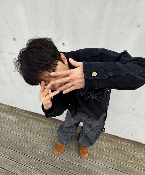 DNSR(ディーエヌエスアール)の「アーマーラウンドクロップニットネイビー(ニット/セーター・メンズ・その他・SMALL/MEDIUM/LARGE)」の4枚目の写真