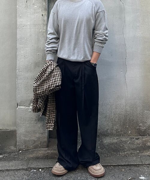 DNSR(ディーエヌエスアール)の「アーマーラウンドクロップニットネイビー(ニット/セーター・メンズ・その他・SMALL/MEDIUM/LARGE)」の2枚目の写真