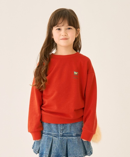 minimal(ミニマル)の「アソートプリントスウェット(スウェット・キッズ・トップグレー/ダークオレンジ/ネイビー/マスタード・120cm/130cm/140cm/90cm/100cm/110cm)」の6枚目の写真