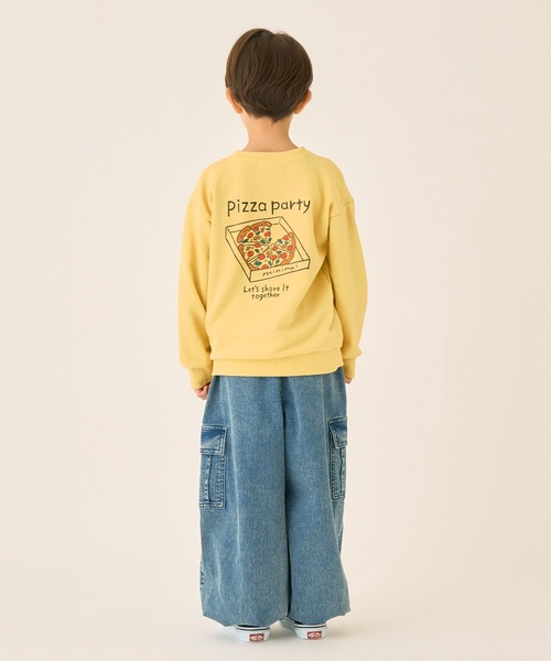 minimal(ミニマル)の「アソートプリントスウェット(スウェット・キッズ・トップグレー/ダークオレンジ/ネイビー/マスタード・120cm/130cm/140cm/90cm/100cm/110cm)」の7枚目の写真