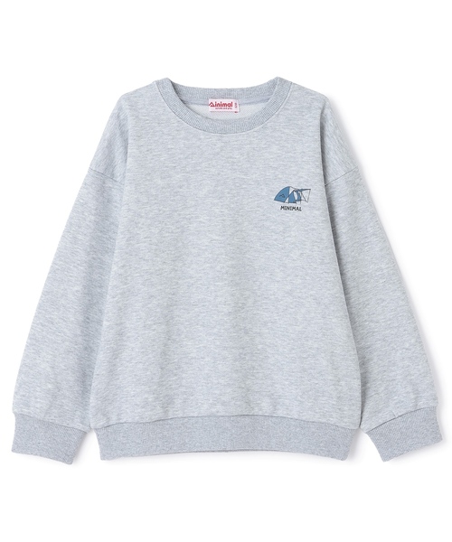 minimal(ミニマル)の「アソートプリントスウェット(スウェット・キッズ・トップグレー/ダークオレンジ/ネイビー/マスタード・120cm/130cm/140cm/90cm/100cm/110cm)」の18枚目の写真